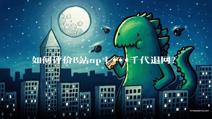 如何评价B站up主***千代退网？