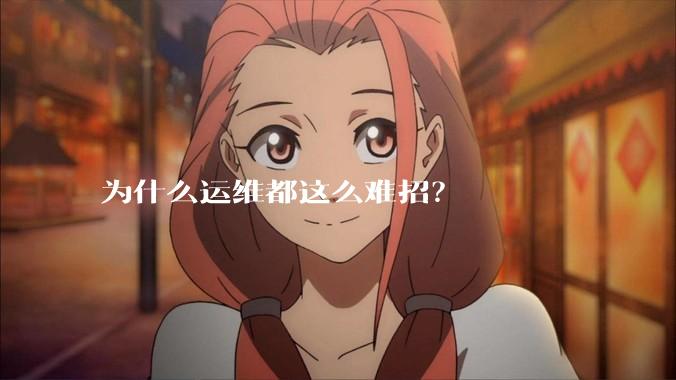 为什么运维都这么难招？