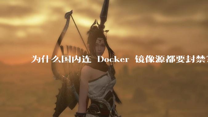 为什么国内连 Docker 镜像源都要封禁？